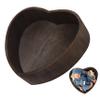 SHINEOFI 1Pc Heart Shaped Posing Basket Durable Wooden Newborn Photography Prop Lightweight Accessory for Unique Photos for Photographers view 1