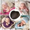 SHINEOFI 1Pc Heart Shaped Posing Basket Durable Wooden Newborn Photography Prop Lightweight Accessory for Unique Photos for Photographers view 4
