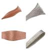 Flat Copper Braided Cable 1/5/10M Copper Braided Sleeve Tinned Plating 4 6 8 10 15 18 25 mm Expandable Metal Sheath Screening Signal Wire Cable Shielded(Tinned Copper,25mm 1M) view 3