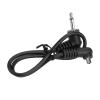 3.5mm Jack Plug Flash Sync Cable Cord with Screw Lock to Male Flash PC view 2