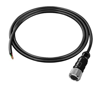 UHXRUY Waterproof M12 12Pin A-Type Connector Cable IP67 4 5 8 17 Pin Connection Coding Line Shileded Male Female Sensor IO Power Cord(2M)