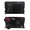 Pure Sine Wave Inverter 1600W 2200W 3000W Power Inverters Dc 12V/24V/48V/60V to Ac 110V/220V LCD Digital Display Power Converter with Triple Ac Outlets for Travel/Camping 1600W-60Vto110V(48vto220v,300 view 4