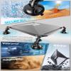 STOLAS Starlink Mini Mount, Secure Satellite Strong Suction Cup Mounting Kit for Sunroof Window, Stable Signal Case for Car RVs, Vans, Boat, Yachts, Trucks-Gray view 4