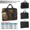 13 Inch Laptop Shoulder Bag For Men Women,Waterproof Briefcase Messenger Bag Cool Steampunk Gears Laptop Sleeve Bag W/Strap Handle view 3