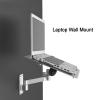 Vituord Laptop Wall Mount, Ergonomic Laptop Extended Arm, Full Motion Adjustments Notebook Bracket, Aluminum Alloy Vented Cooling Tray, Holds 8kg, Fits 10 to 15.6 Inch Screen view 2