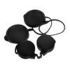 NUOBESTY 50mm Waterproof Binocular Lens Caps Set 3pcs Rubber Eyepiece Covers for Eye Protection Compatible Compact Binoculars and Telescopes view 1