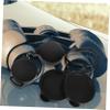 NUOBESTY 50mm Waterproof Binocular Lens Caps Set 3pcs Rubber Eyepiece Covers for Eye Protection Compatible Compact Binoculars and Telescopes view 4