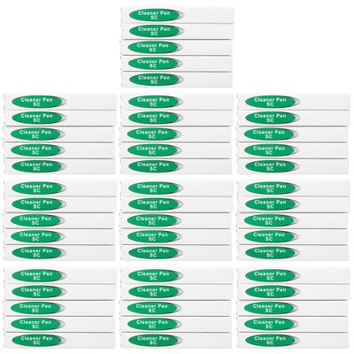 Duogalia 50PC Fiber Optic Cleaning Pen for 2.5mm SC/FC/ST Connector