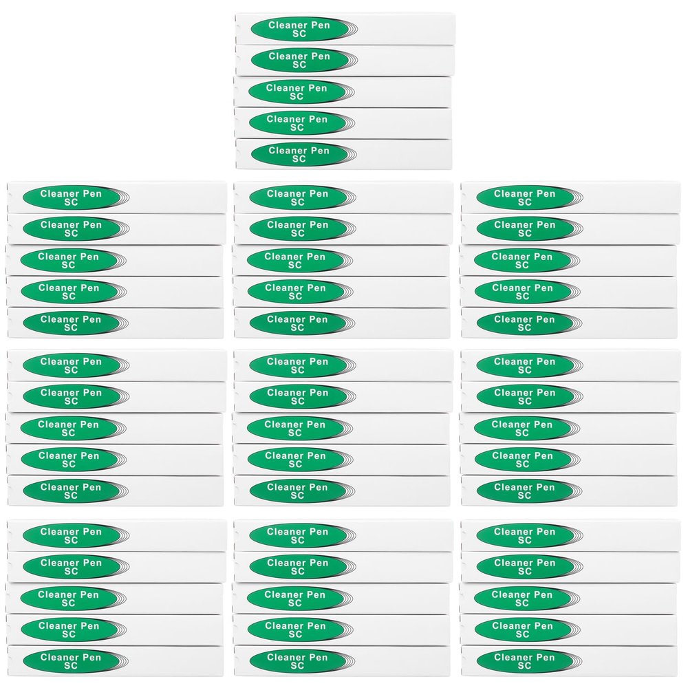 Duogalia 50PC Fiber Optic Cleaning Pen for 2.5mm SC/FC/ST Connector