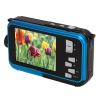 Vomeko 2.7K 48MP Underwater Camera 0FT Dual Screen Digital Camera with 16X Zoom Includes 32GB Card & Floating Strap for Snorkeling Travel (Blue) view 3