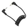 aqxreight Camera Shutter Cord 2 5mm to 3 5mm Gold Plated Joint Plastic Elastic Flash Shutter Release Cable for Camera Cord The The Release CableRemote CordCamera Sh view 2
