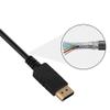 bodateng DP DisplayPort to Adapter Connecto Converter 1.8m Cable FHD 1920 * 1080P Line for Desktop PC TV M>oni>tor Projector view 4