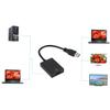 VILLCASE USB to Adapter Converter for PC and Laptop No Driver Required Supports Function for Projectors and Monitors Black view 3