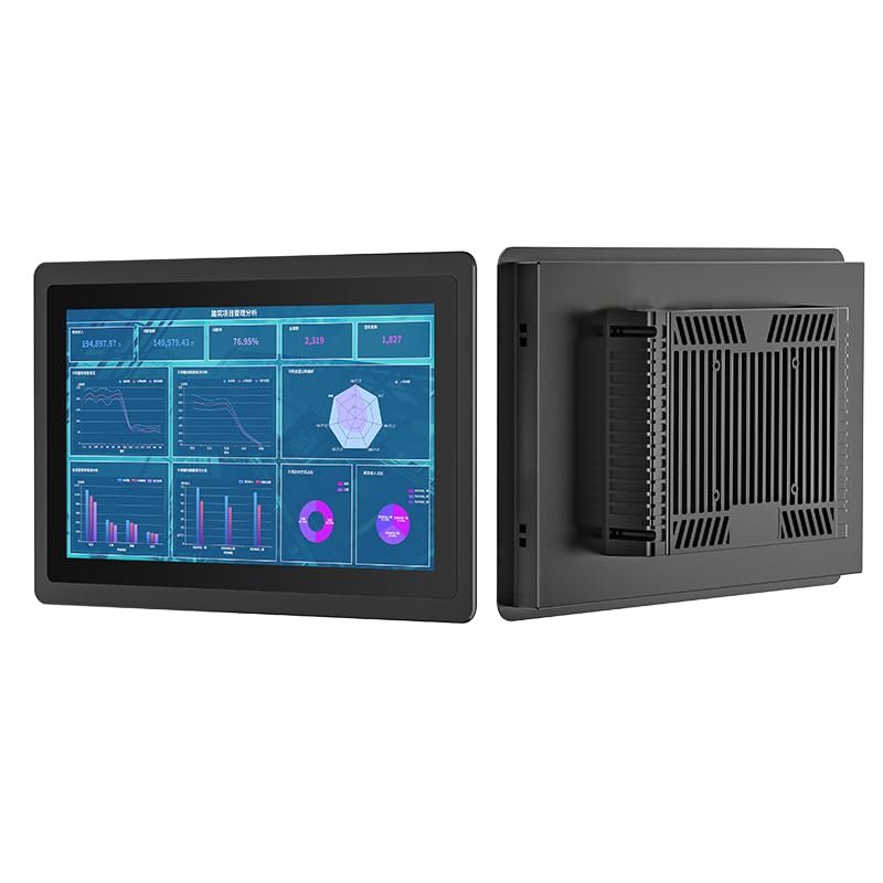 Industrial Embedded Touchscreen Display 7/8/10 Inch - EMC Engineered, Wide Temp -10~60, Vibration Certified for Factory/Hospitality/Kiosk (Inches, 15.6)
