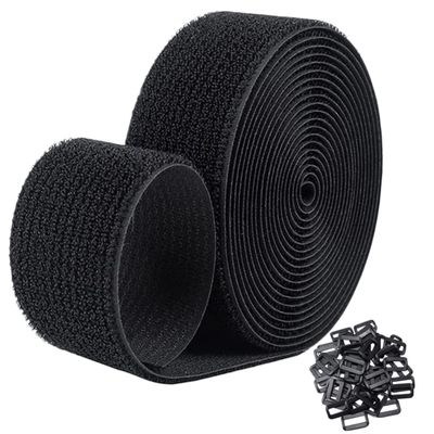 KAILIKETIY 1Set Reusable Adjustable Hook and Loop Cable Strap Securing Cord Ties with Buckles for Efficient Wire Management and Organization