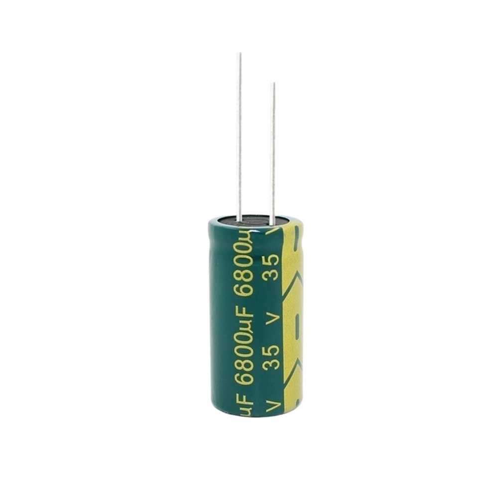 10PCS-100PCS/lot 35V 6800UF 18 * 35MM high Frequency Low impedance Aluminum electrolytic Capacitor 6800uf 35v(10PCS)