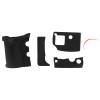 aqxreight Grip Rubber Set Left Side Thumb Bottom Rubber Cover with Adhesive Repair Parts for D810 Camera This of Grip Set P Camera PadGrip Body for NikonBody Cov view 3