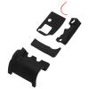 aqxreight Grip Rubber Set Left Side Thumb Bottom Rubber Cover with Adhesive Repair Parts for D810 Camera This of Grip Set P Camera PadGrip Body for NikonBody Cov view 4