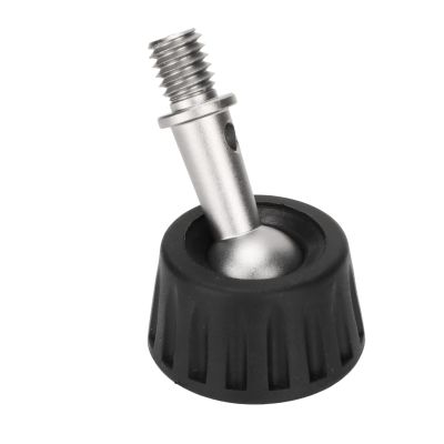 aqxreight 34mm Tripod Foot Pad Rubber Stainless Steel 360 Degree Rotating Monopod Leg Pad Replacement for Outdoor Camera Foot Has This Tripod PadMonopod Rubber Pad360 Degree Rotati