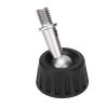 aqxreight 34mm Tripod Foot Pad Rubber Stainless Steel 360 Degree Rotating Monopod Leg Pad Replacement for Outdoor Camera Foot Has This Tripod PadMonopod Rubber Pad360 Degree Rotati view 1