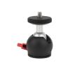 aqxreight 360 Metal Tripod with 4 Inch Thread Hole for Camera for and Tripod is in with 4 Inch Thread HoleMini Camera Head1 Screw HeadCamera Spherical HeadMini Metal view 3
