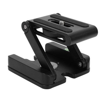 aqxreight Folding Z Tilt Pan Tripod Ballhead Arrow Storage Case Plate Stand for Camera High CNC Aluminum Ad Z Bracket Bracket Photograph Photograph Holder