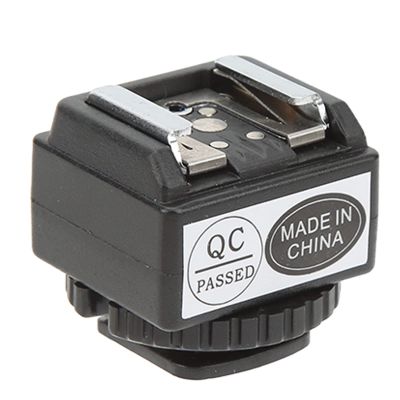aqxreight C N2 Flash Hot Shoe Mount Adapter for Flash to Camera Hot Shoe Converter with PC Sync Port The is Model Ho Mount AdapterC N2 AdapterHot B