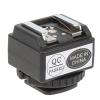 aqxreight C N2 Flash Hot Shoe Mount Adapter for Flash to Camera Hot Shoe Converter with PC Sync Port The is Model Ho Mount AdapterC N2 AdapterHot B view 1