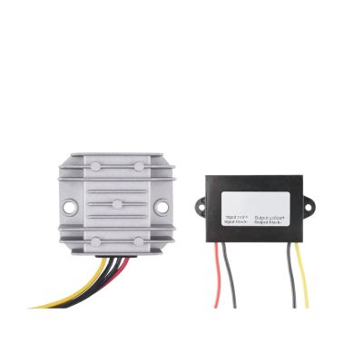 QHMGYLAE 1pcs DC Power Converter 12V/24V to 36V/48V Booster Regulator 2A Transformer Step-Up Voltage Power Supply(2A Plastic Case,48V)