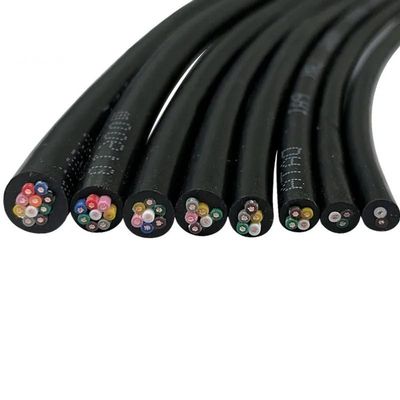 1 Meters Sensor Signal Data Copper Cable LIYY 2 3 4 5 6 8 10 core 26/24/22 awg CE sheathed Cable(0.25MM 24AWG,2 cores)