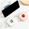 DOITOOL 3Pcs Rotatable Charging Cable Organizer Durable Power Cable Case for Home Office and Travel Use Lightweight Multi Functional Wire Storage Box view 4