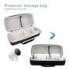 EBTOOLS All in One Portable Projector Carrying Case, Projector Bag with Accessories Storage Pockets, Water Proof and Protective Made by Premium EVA and Nylon view 2