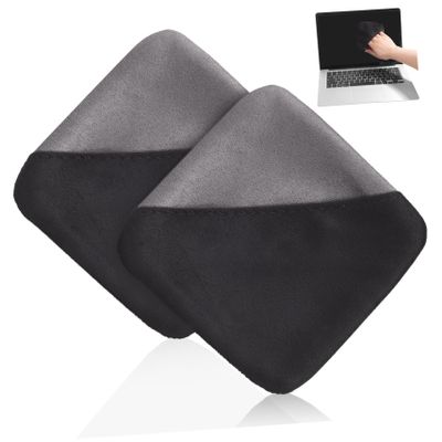 Angoily 2Pcs Microfiber Cleaning Cloths for Electronics Car Screens Non Scratch Lens Reusable Washable for Cameras Displays and Delicate Surfaces