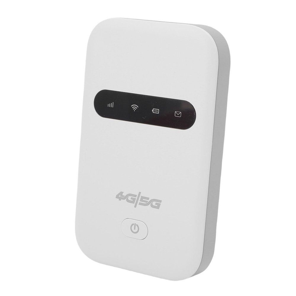 4G LTE Router, 300Mbps Speed Wireless Mobile Hotspot with SIM Card Slot Support 10 Users Sharing 3000mAh, Portable Router for Travel, Business Trip, SIM Card not Included