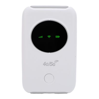 Yoidesu Portable WiFi, 300Mbps High Speed Mobile Hotspot, 4G 5G LTE Travel Router with SIM Card Slot and Color LED Screen for 10 Devices