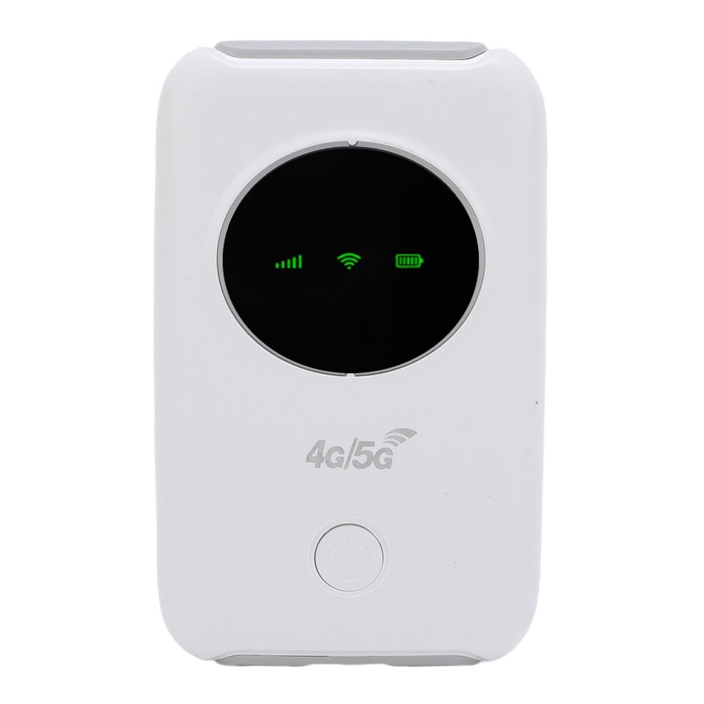 Yoidesu Portable WiFi, 300Mbps High Speed Mobile Hotspot, 4G 5G LTE Travel Router with SIM Card Slot and Color LED Screen for 10 Devices