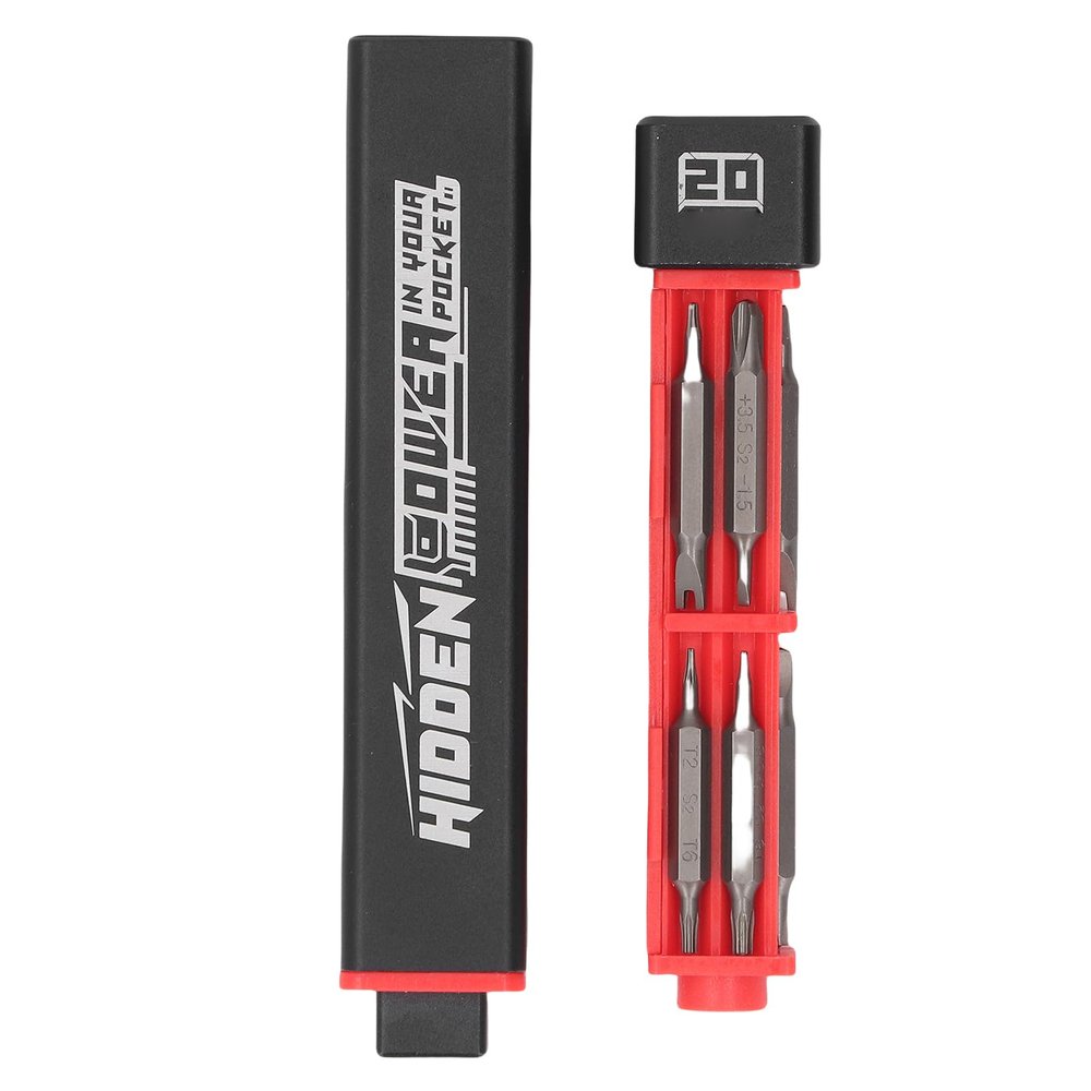 Fafeicy 11 in 1 Multi Bit Mini Screw Driver Set with Easily Adjustable Torsion and Stable Torsion Output for PC, Computer, Mobile Phone Repair