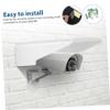 HOMOBABE Universal Outdoor Security Camera Rain Cover Dust Protection Weatherproof Shield for Models Suitable for Outdoor Use view 3
