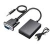 bodateng to HDMI-Compatible Full HD 1080P Converter Adapter Cable with Audio Output HD Adapter for PC to HDTV Projector(VGA to HDMI 2) view 2