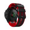 22/26mm Watchbands For Garmin Fenix 8 7 7X 6 6X Pro 5 5X Plus 3HR 935 Silicone Band Quick Release WristStrap Bracelet(Orange black,22mm(Fenix 8 47mm)) view 4