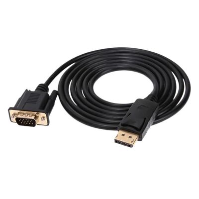 bodateng DisplayPort to Adapter Connecto Converter 1.8m Cable FHD 1920 * 1080P Line for Desktop PC TV M>oni>tor Projector