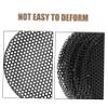 BESPORTBLE 8pcs Sound Grille Speaker Mesh Audio Speaker Cover Trim Net Covers for Speaker Audio Speaker Covers Speaker Grill Screen Speaker Grill Covers Round Audio Grille Iron Black view 3