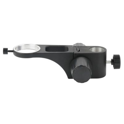 1pc Microscope Monocular Stand Holder 50MM Adjustment Lift Bracket Arms Full Metal for Camera Lens Measurement(Column)