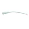 1/5/10 Pcs 5.5x2.1mm DC Male Female Power Plug Cable Wire Jack Adapter Connector for CCTV Single Color 3528 5050 LED Tape Light(1 Female White) view 1
