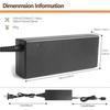 12V AC Converter Compatible with Igloo Iceless Thermoelectric CoolersReplacement for Igloo Iceless Kool Mate Cool Chill Thermolectric Coolers Power Supply Cord view 4