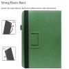 Universal 10 Inch Tablet Case, Universal 10.1 Inch Tablet Case, Viclowlpfe Protective Folio Stand Android Case for 9.6-11 Inch Tablet with Hand Strap and Cards Slots, Olive Green view 3
