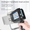 ZHONGMIN Portable Handheld Inkjet Printer with Black Quick-Drying Ink Cartridge for Text/Date/Logo/Batch Number/QR Code/Barcode, 4.3-inch Touch Screen, Print Height 0.08-1 Inch (ZM-C880) view 3