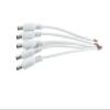 1/5/10 Pcs 5.5x2.1mm DC Male Female Power Plug Cable Wire Jack Adapter Connector for CCTV Single Color 3528 5050 LED Tape Light(5 Male White) view 1