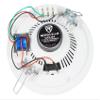 Rockville Bundle: (16) CCL5T White 70V 5" Commercial Ceiling Speakers Bundle with RCS90-6 90Watt 6 Zone 70v Amplifier w/Bluetooth for Commercial/Restaurant (17 Items) view 4