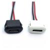 1-10pcs USB Type C 2pin Connector Jack Female Type-C with Card Buckle 3A Fast Charging Jack Port USB-C Charger Plug Socket(Black,1pcs) view 1